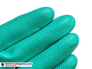 Nitrile Disposable Gloves - 15 Mils with 13" Length Cuff Flock Lined Gloves