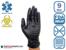 Nitrile Disposable Gloves - 9 Mil Thick Powder Free Chemotherapy Medical Grade Gloves