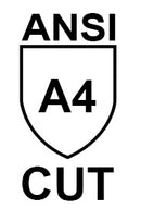 Cut Resistant Gloves - Grey Split Leather with Twaron Steel Cotton Knitted Lining